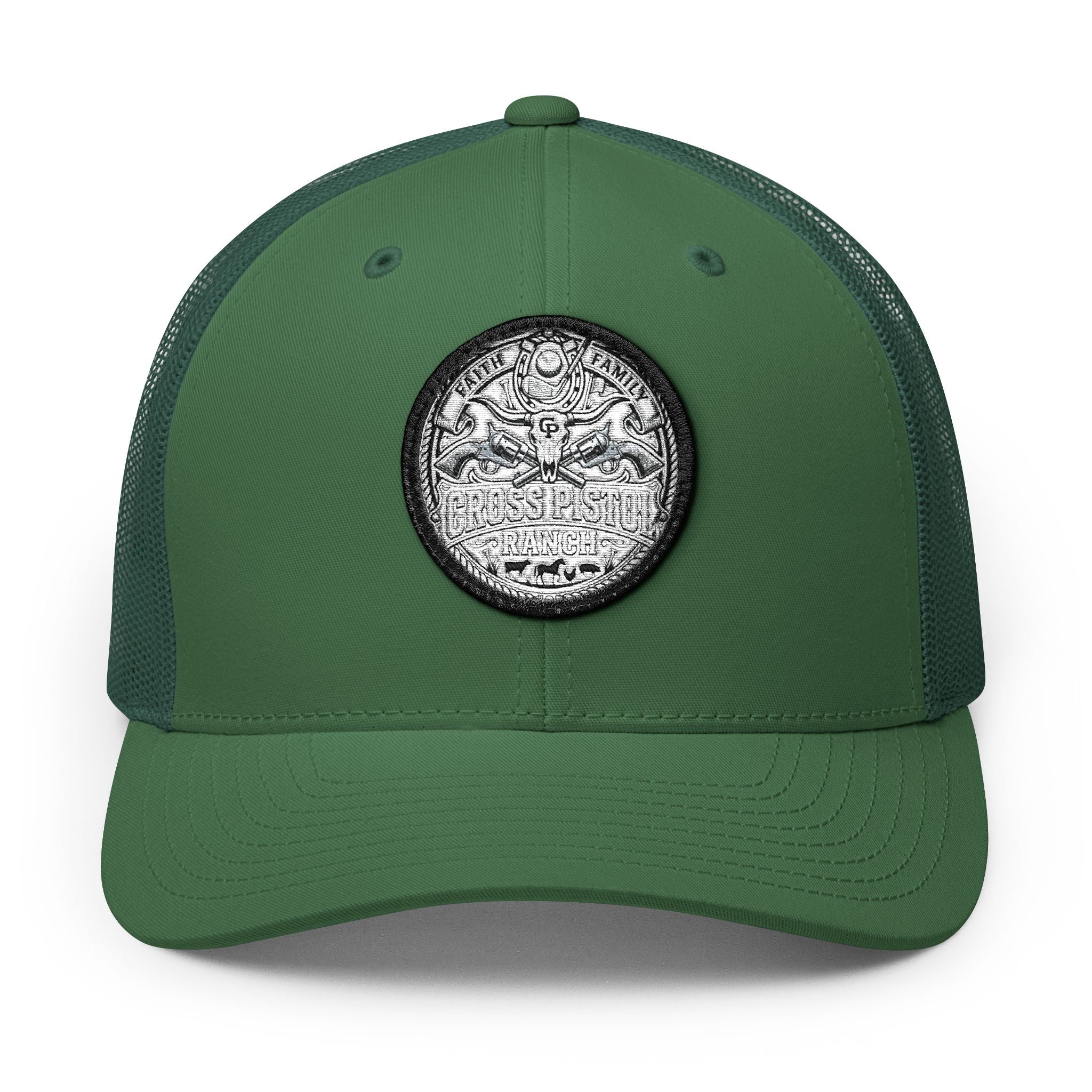 Snapback Trucker Cap with Patch (Embroidery)