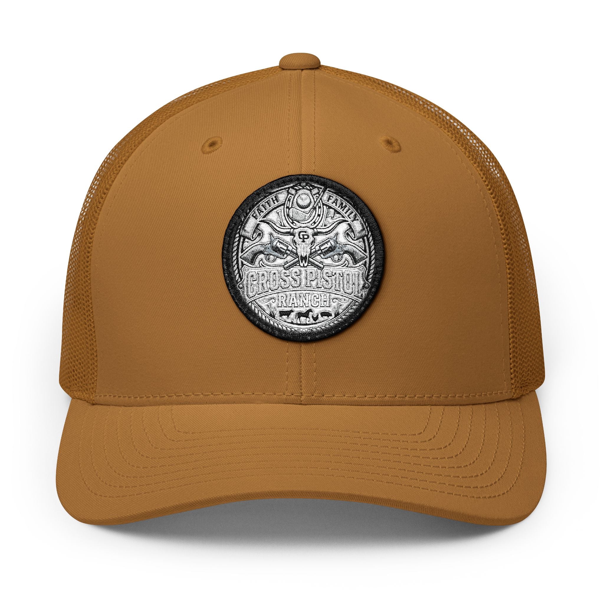 Snapback Trucker Cap with Patch (Embroidery)