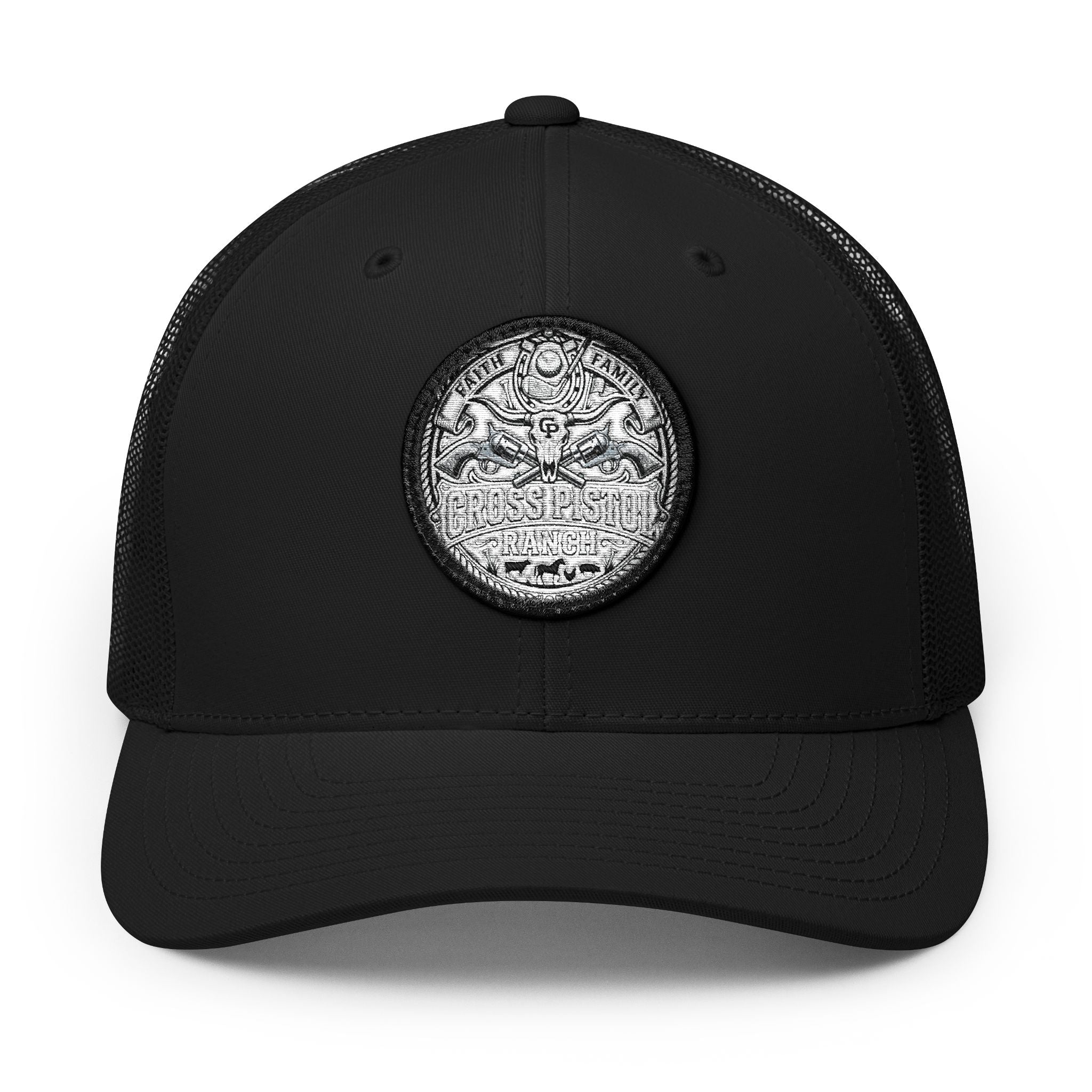 Snapback Trucker Cap with Patch (Embroidery)