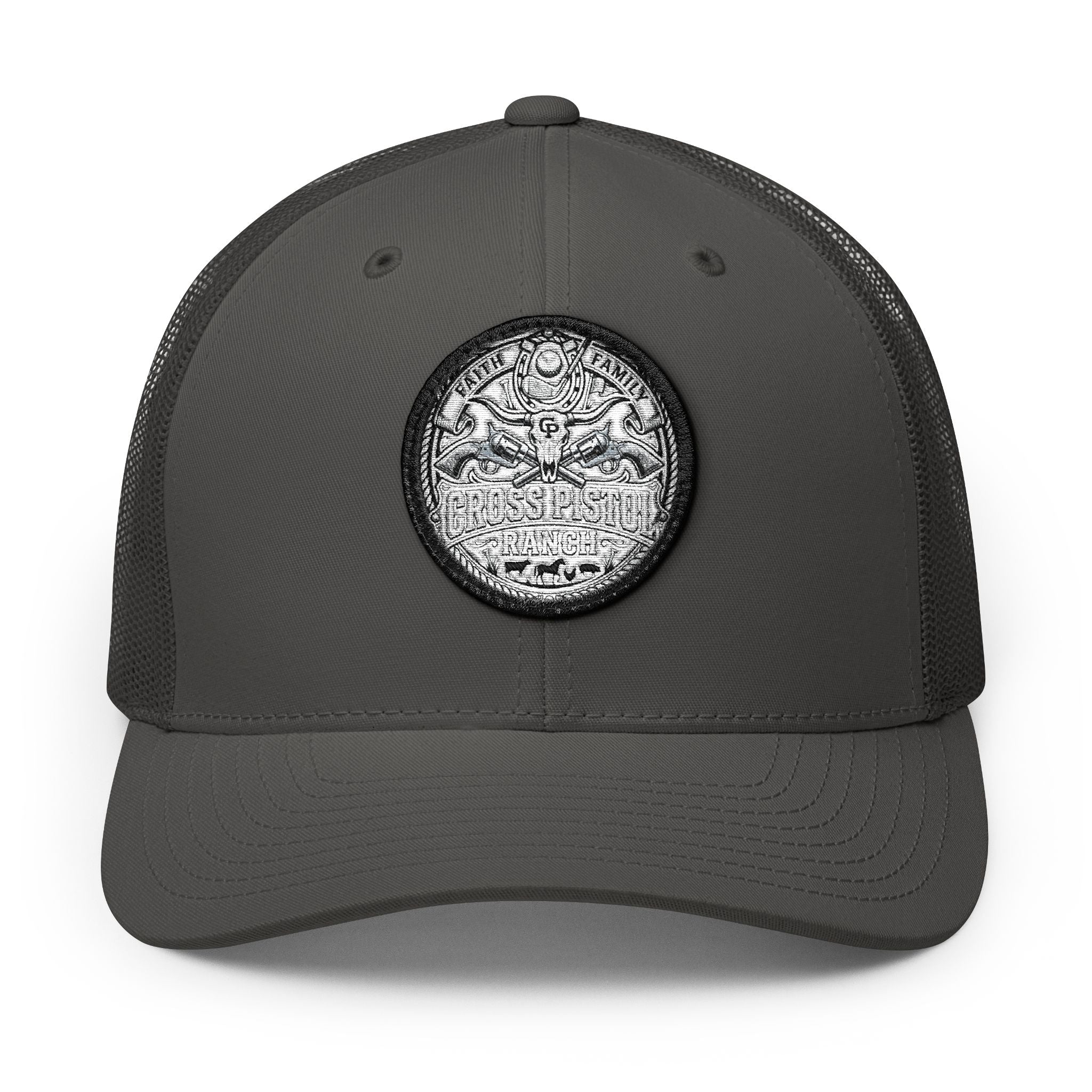 Snapback Trucker Cap with Patch (Embroidery)