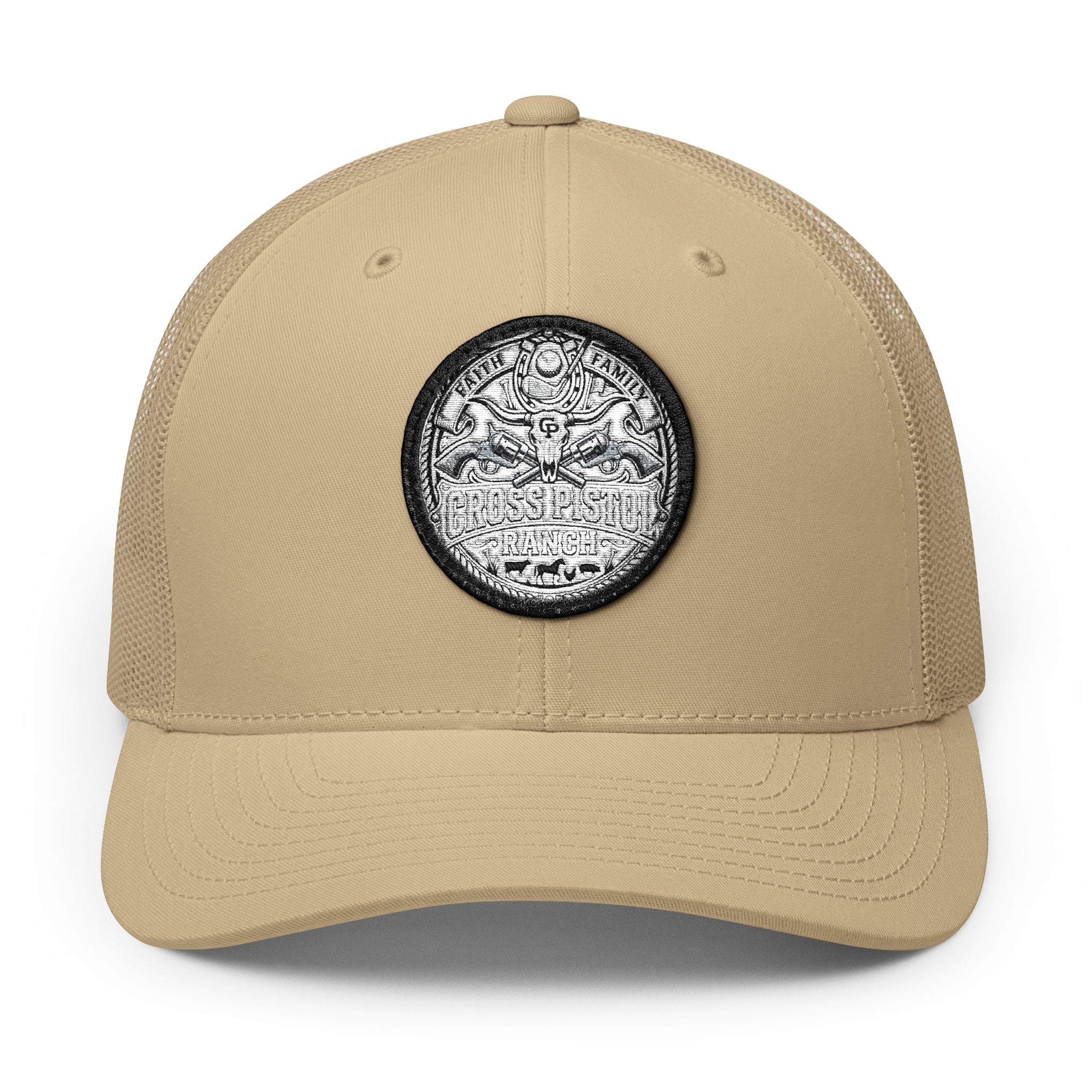 Snapback Trucker Cap with Patch (Embroidery)