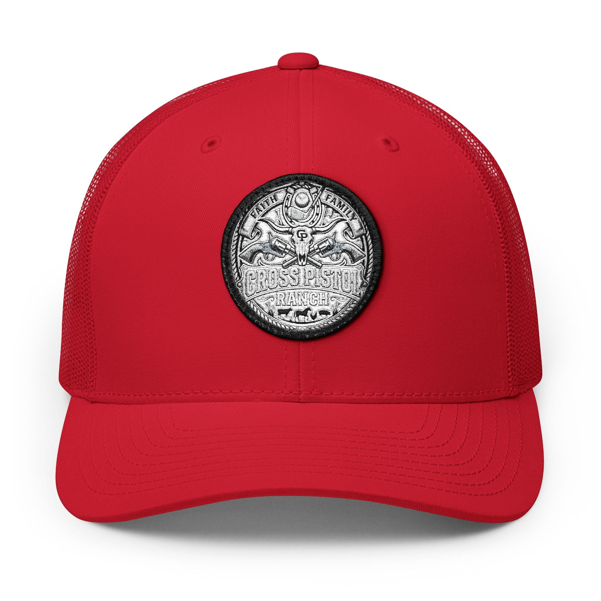 Snapback Trucker Cap with Patch (Embroidery)