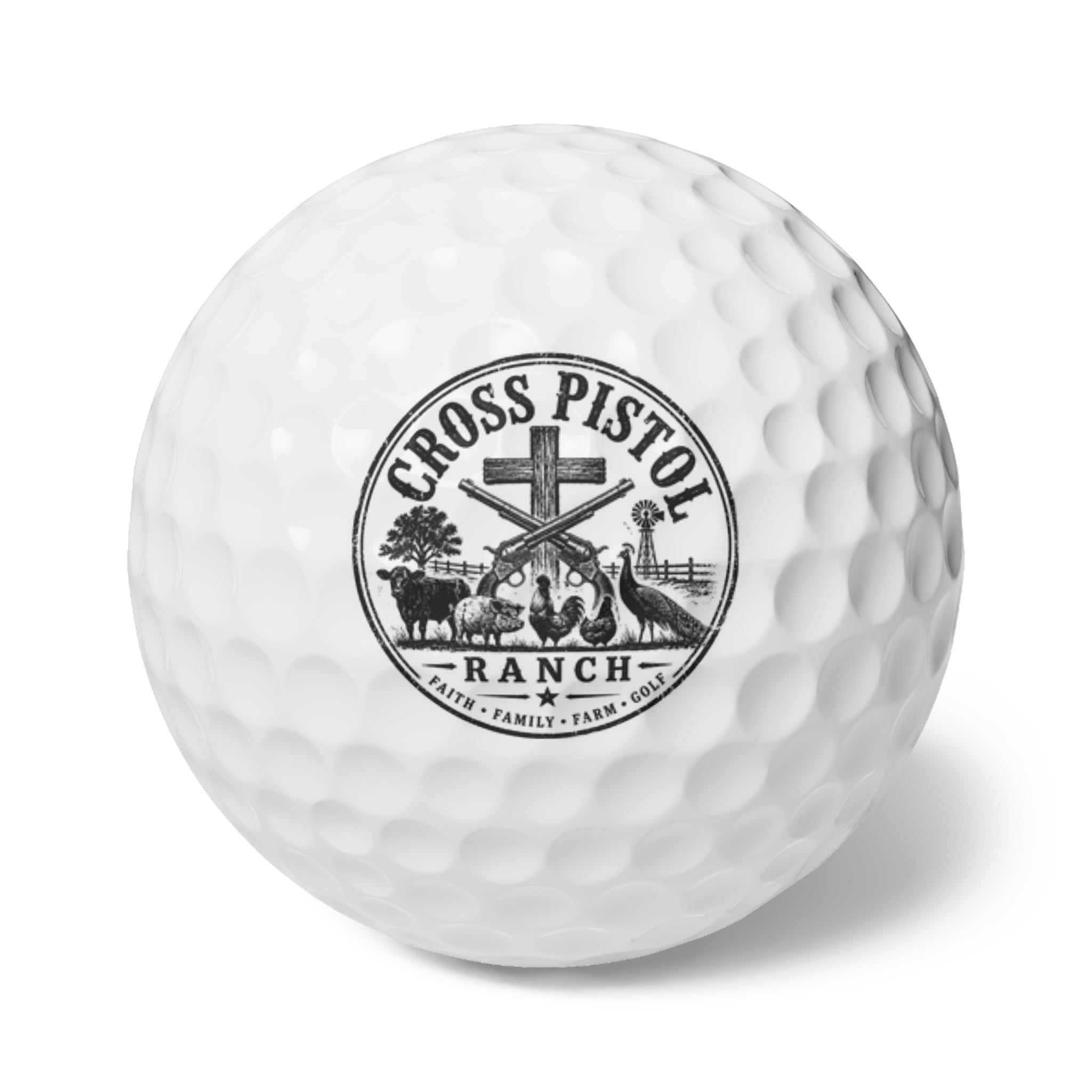 Golf Balls, 6pcs