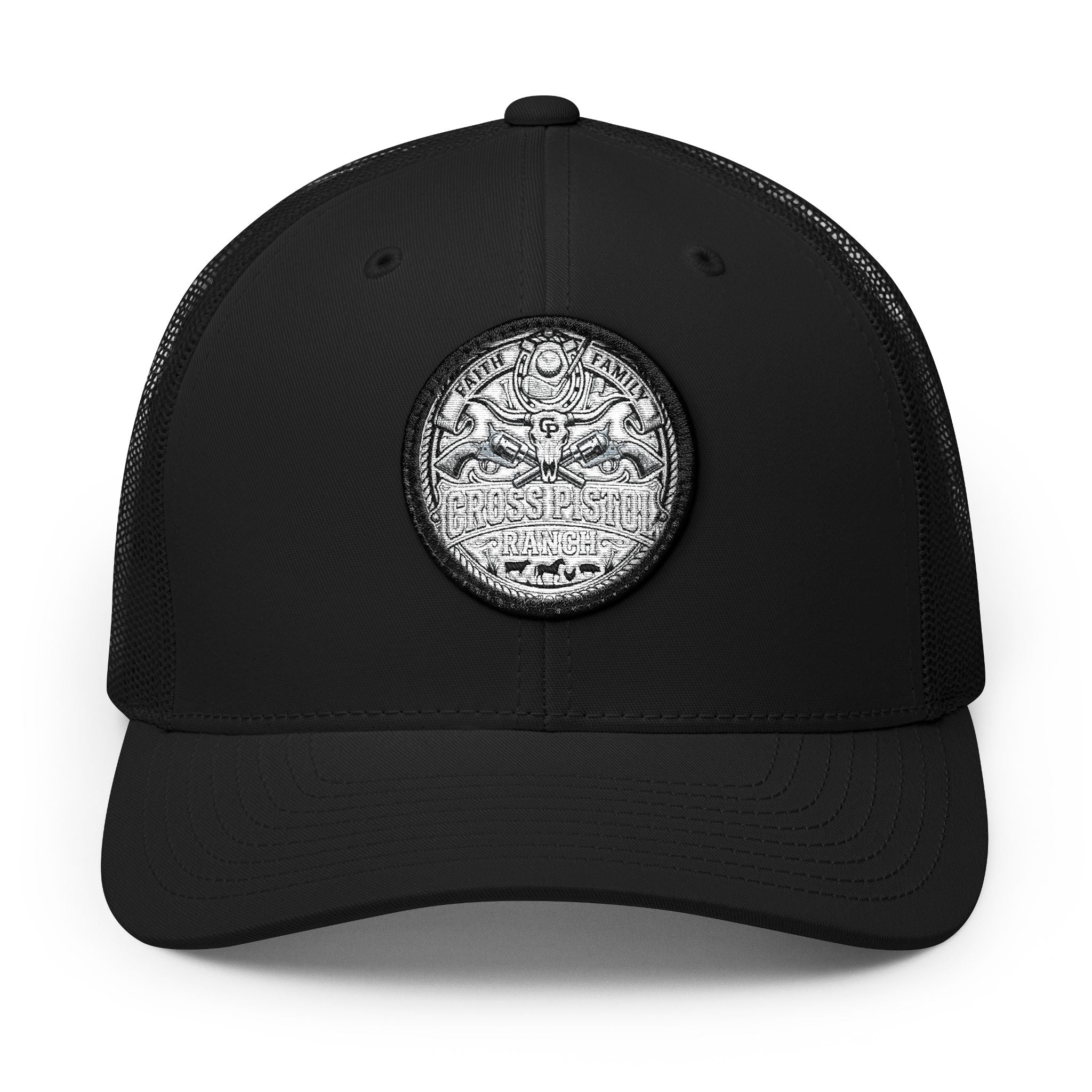 Snapback Trucker Cap with Patch (Embroidery)