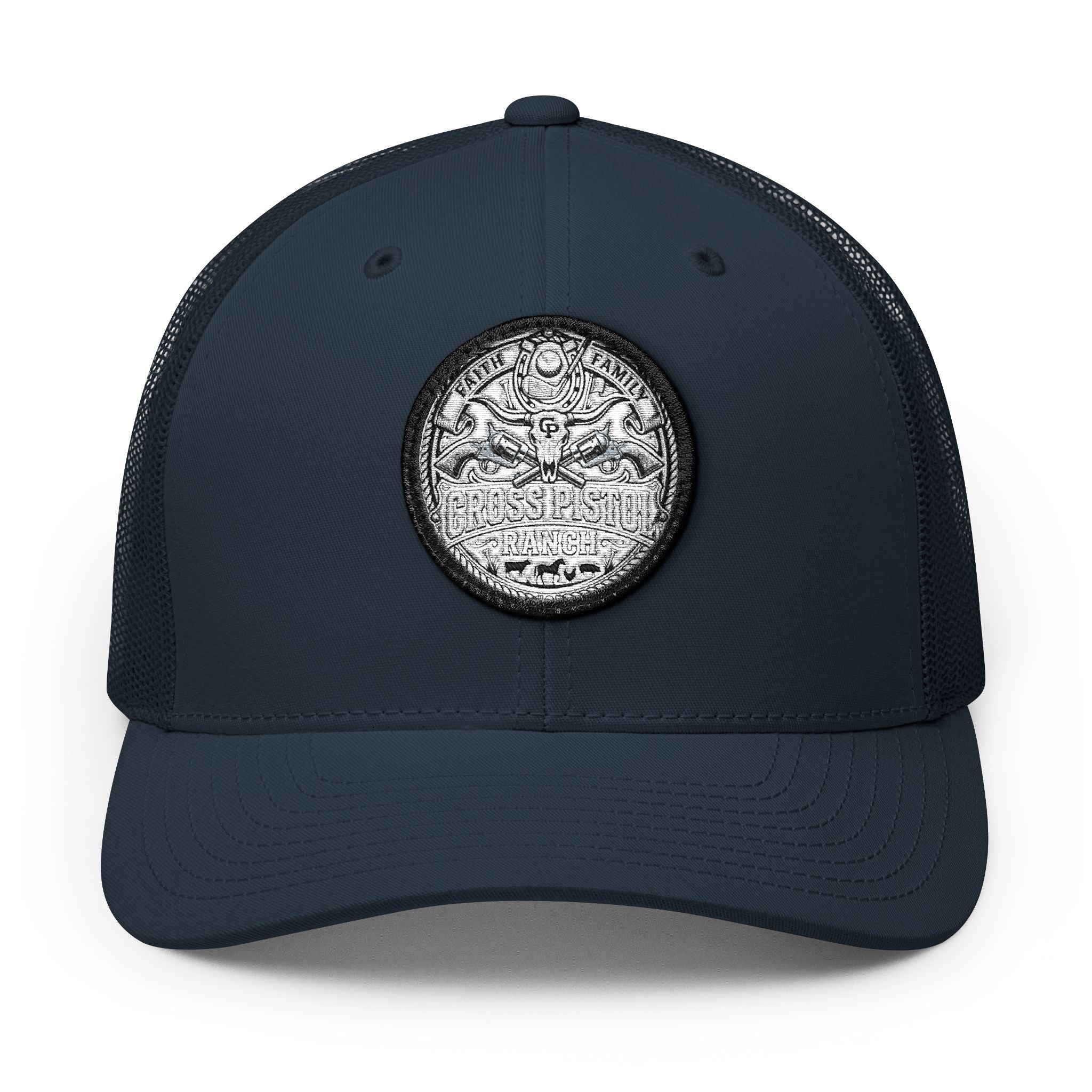 Snapback Trucker Cap with Patch (Embroidery)